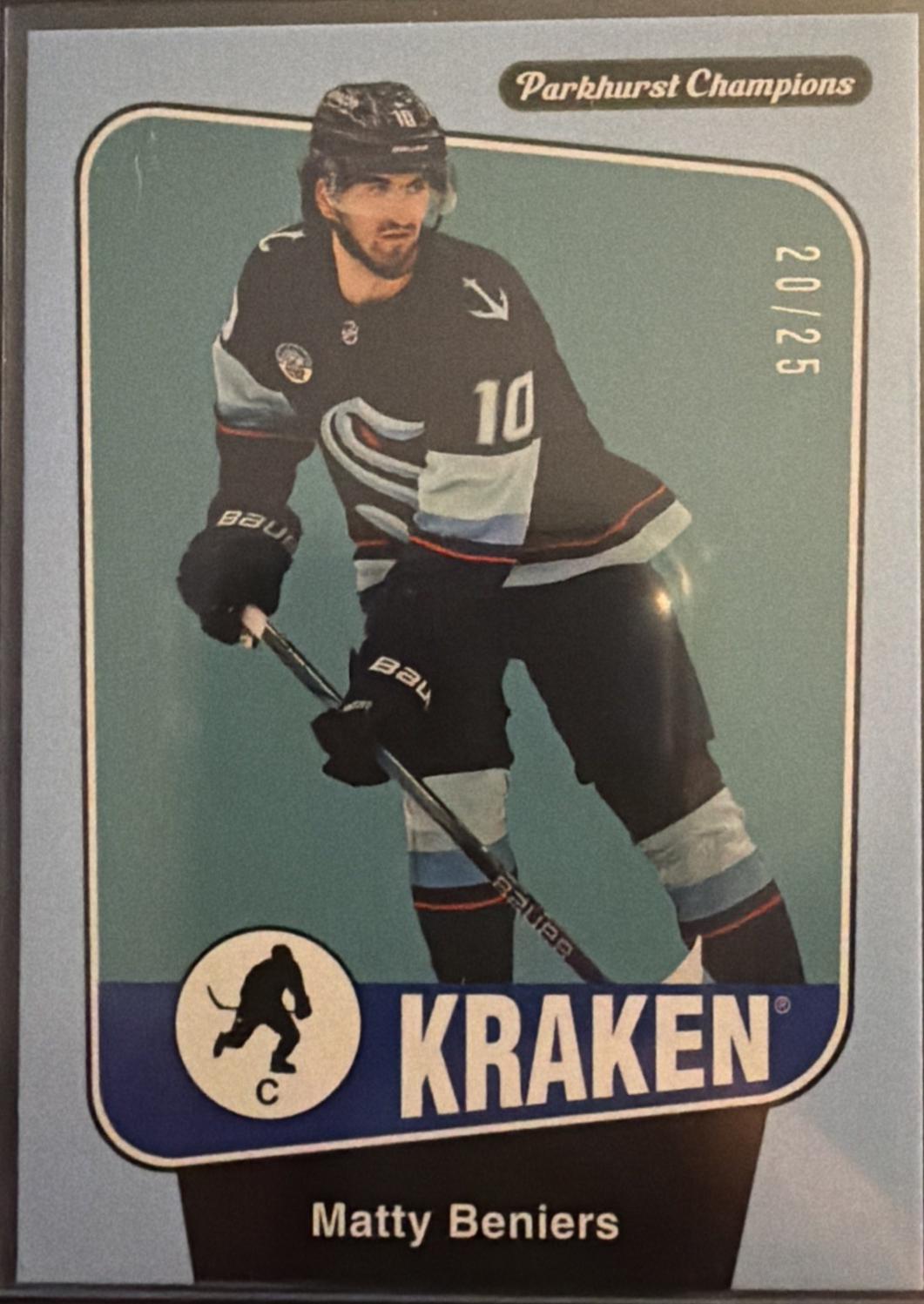 Matty Beniers [Baby Blue Border] #103