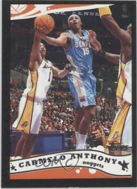 Carmelo Anthony #140 2005-06 Topps Basketball
