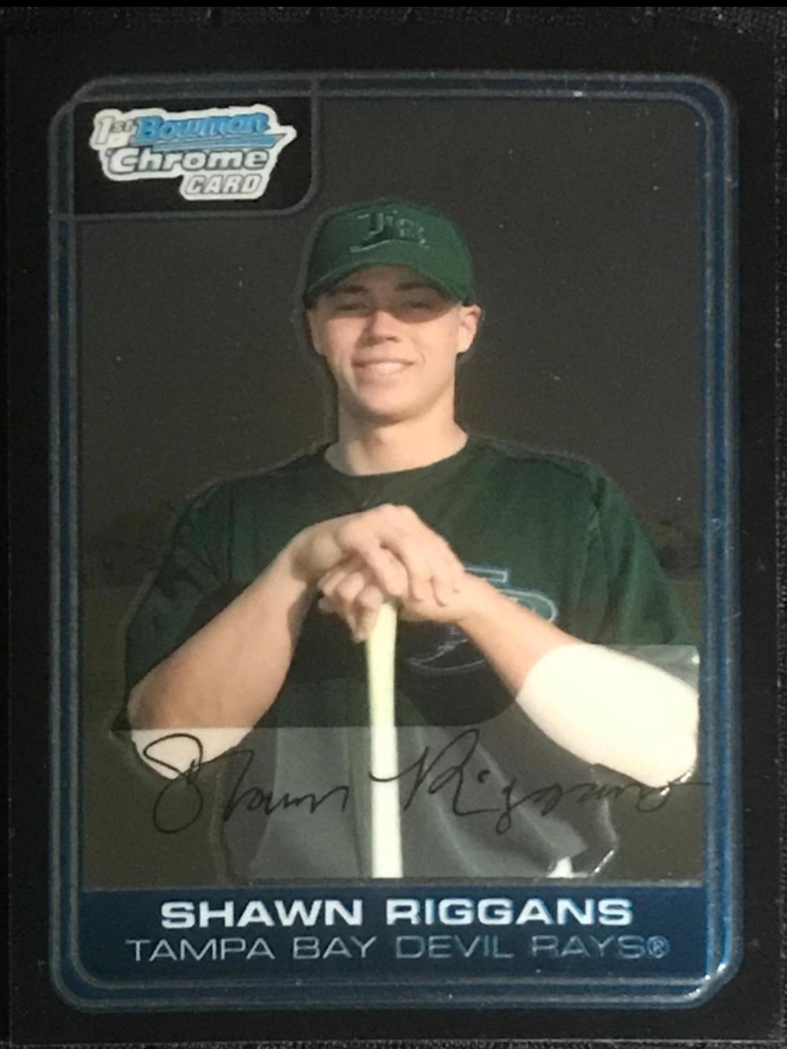 Shawn Riggans #BC76 2006 Bowman Baseball Chrome Prospects