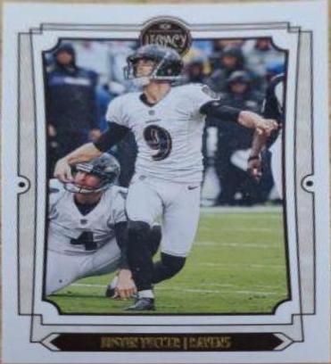 Justin Tucker #9 Football Cards 2019 Panini Legacy
