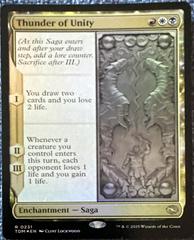 Thunder of Unity [Foil] #231