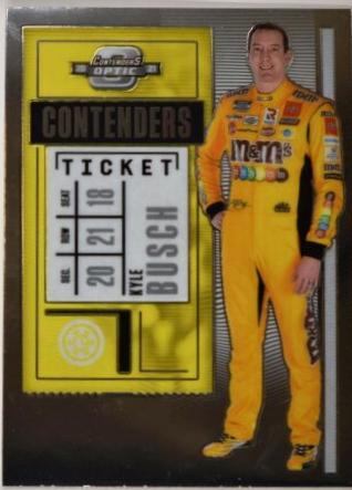 Kyle Busch #3 Racing Cards 2021 Panini Chronicles NASCAR Contenders Optic