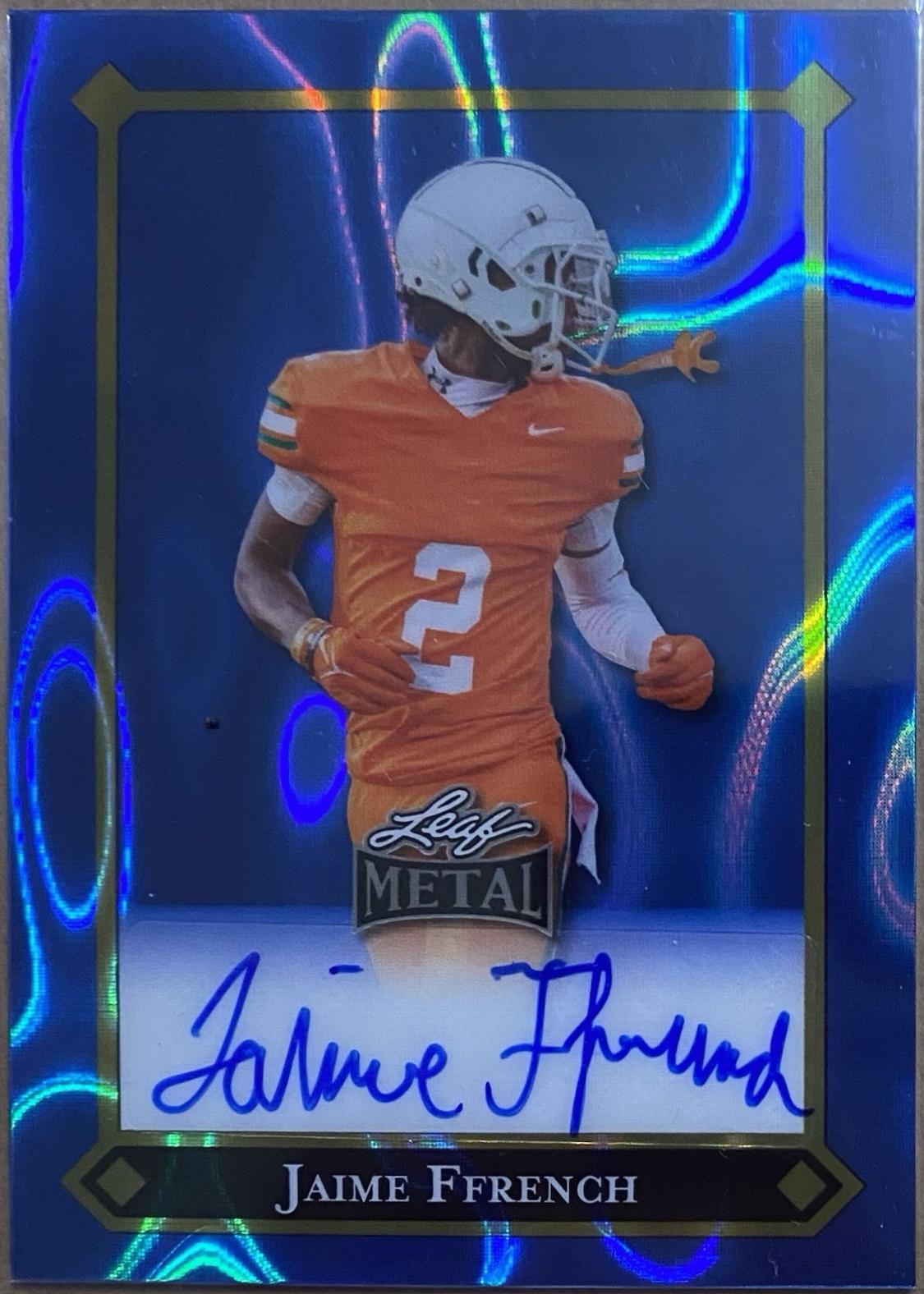 Jaime Ffrench [Lava Blue Auto] #92L-JF1