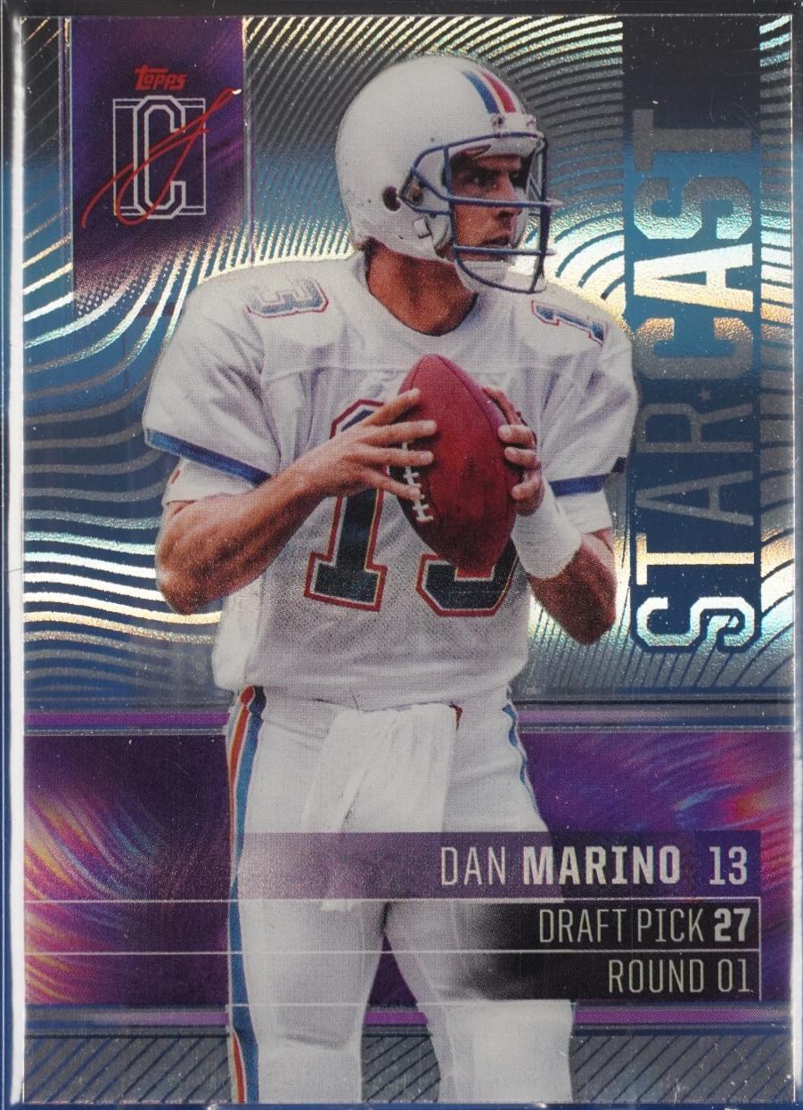 Dan Marino #SC-9 Football Cards 2024 Topps Signature Class Star Cast