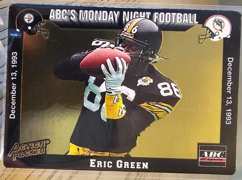Eric Green #62 1993 Action Packed Monday Night Football