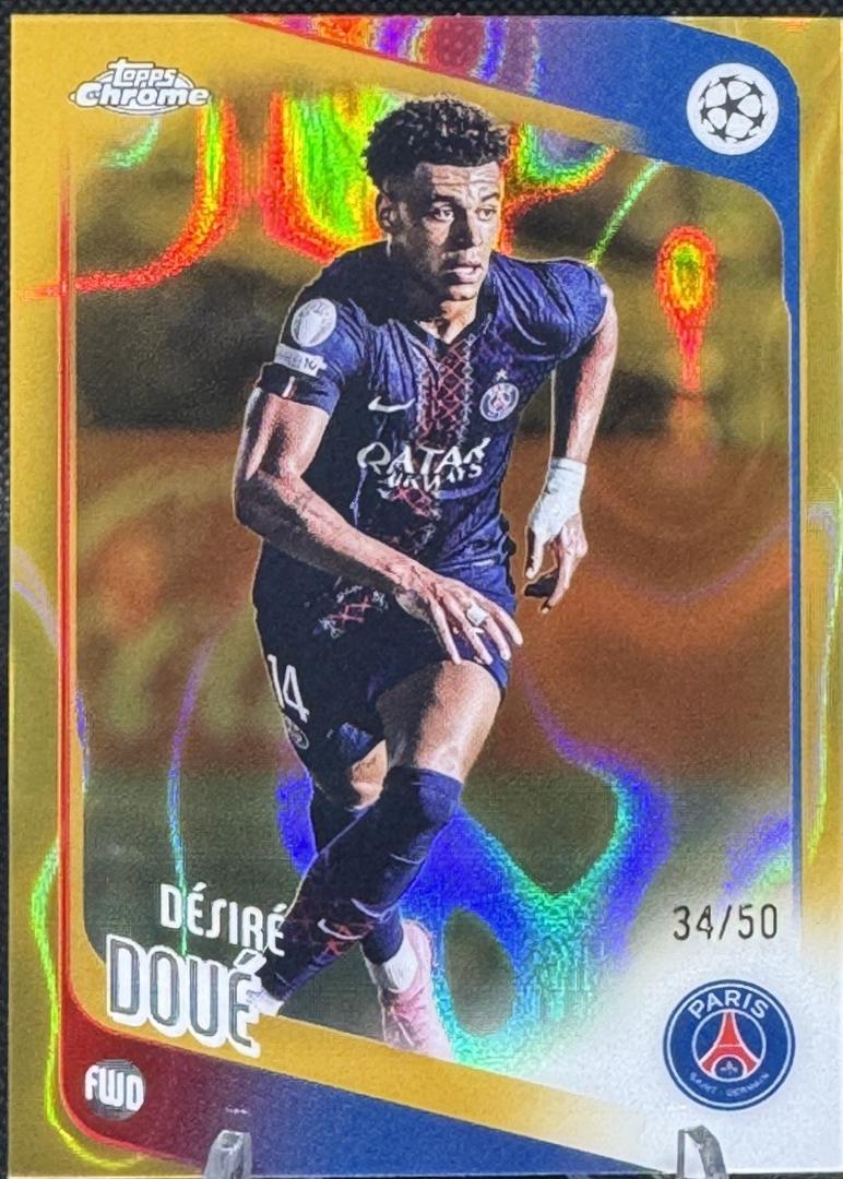 Desire Doue [Gold Lava Refractor] #198