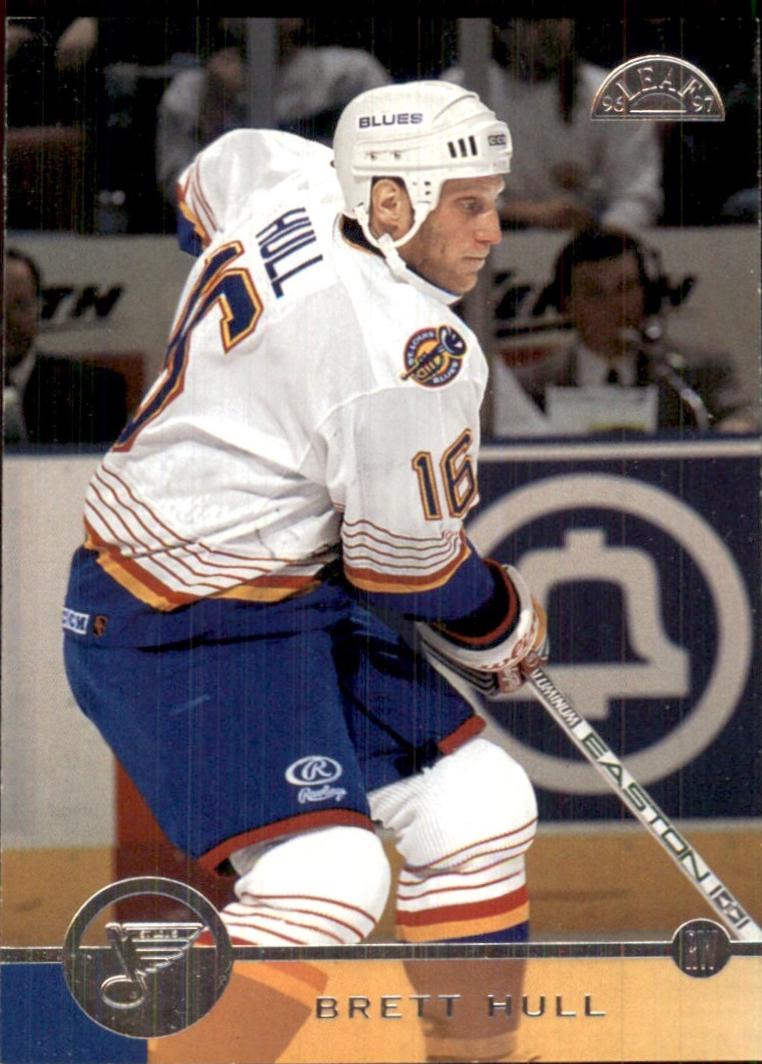 Brett Hull #45 1996-97 Leaf Hockey