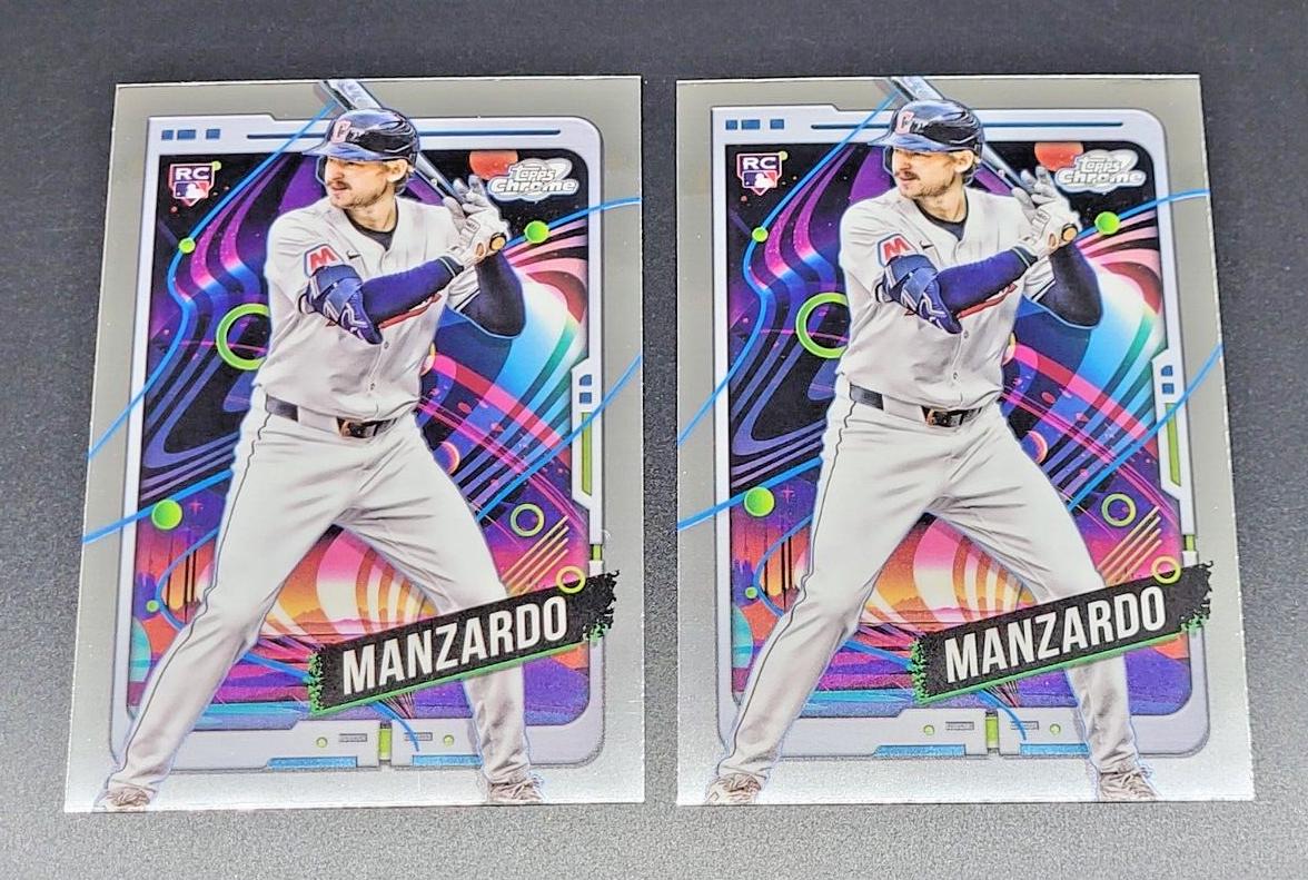Kyle Manzardo #145 Baseball Cards 2024 Topps Cosmic Chrome