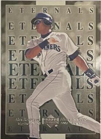 Alex Rodriguez #E9 Baseball Cards 2000 Upper Deck Hitter's Club Eternals