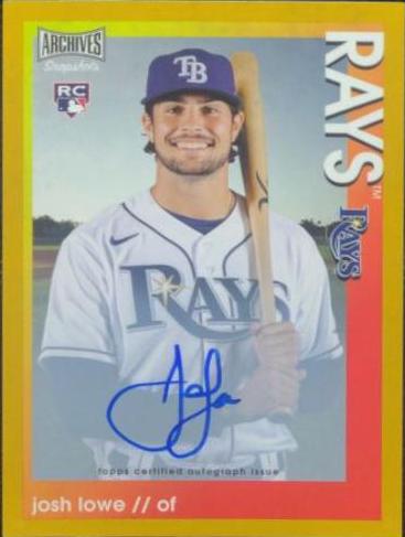 Josh Lowe [Gold] #AS-JL