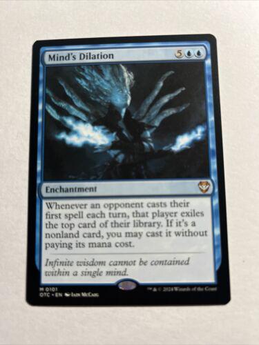 Mind's Dilation (Magic Outlaws of Thunder Junction Commander)
