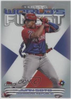 Juan Soto #2000-11 Baseball Cards 2023 Topps Finest 2000 World's