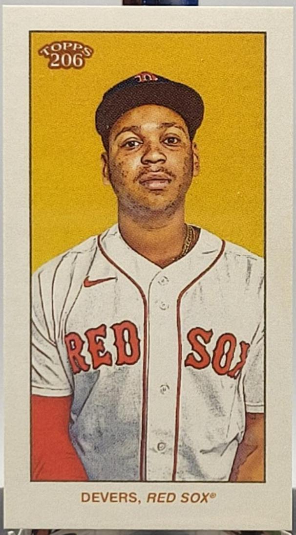 Rafael Devers Baseball Cards 2021 Topps T206