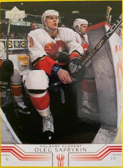 Oleg Saprykin #29 Hockey Cards 2001 Upper Deck