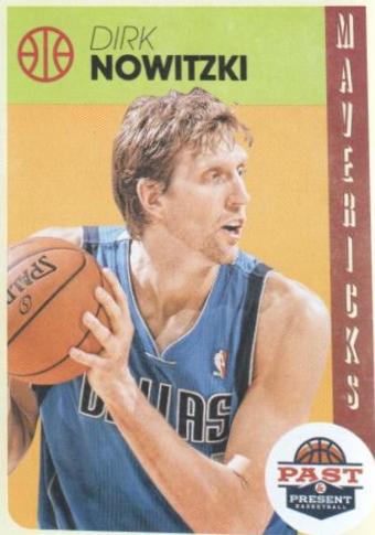 Dirk Nowitzki #7 Basketball Cards 2012 Panini Past & Present