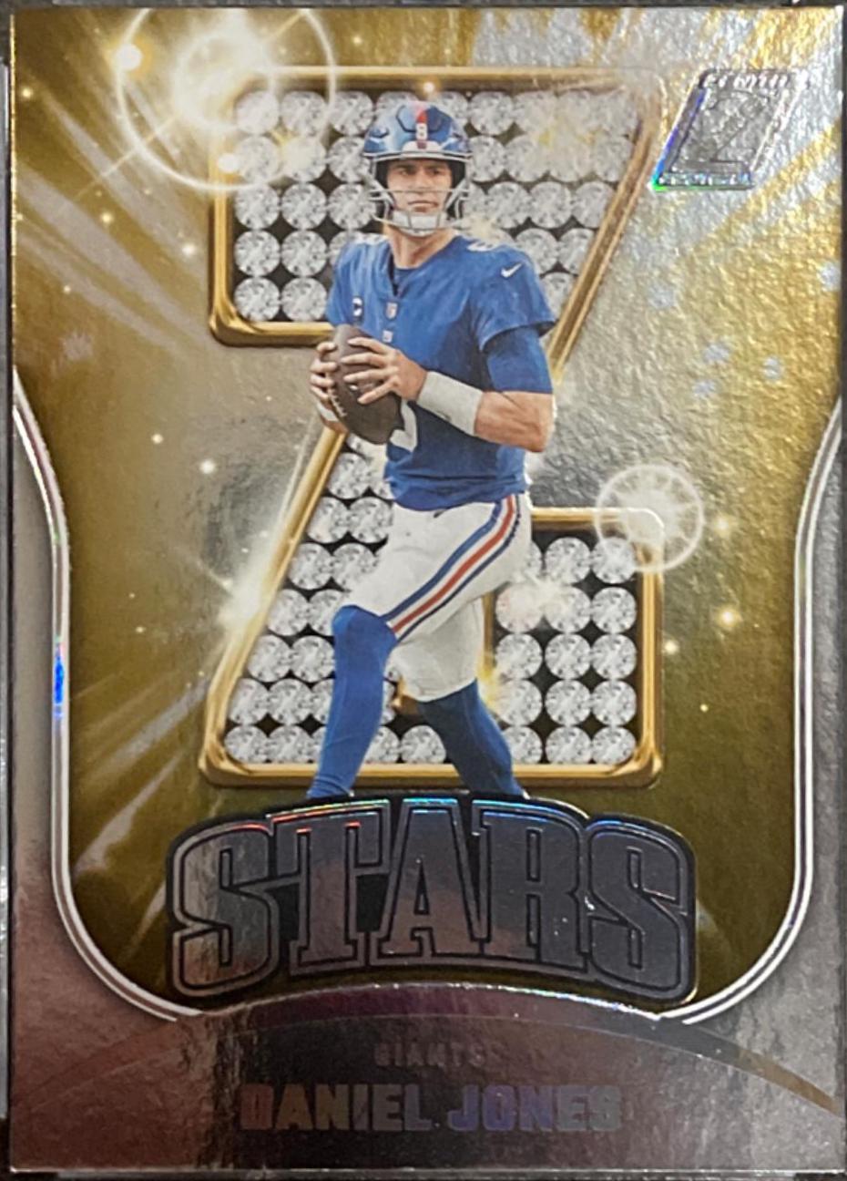 Daniel Jones #2 Football Cards 2023 Panini Zenith Z-Stars