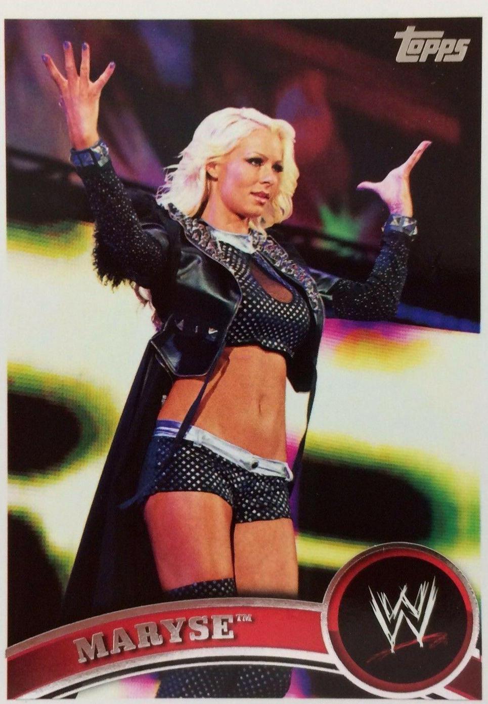Maryse #66 Wrestling Cards 2011 Topps WWE