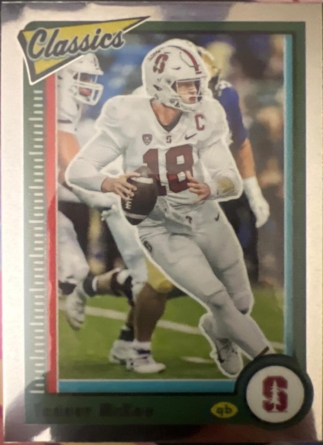 Tanner McKee #13 Football Cards 2023 Panini Chronicles Draft Picks Classics Premium Edition