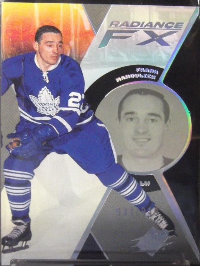 Frank Mahovlich #RFX-10 Hockey Cards 2023 SPx Radiance FX