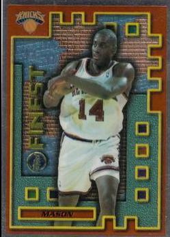 Anthony Mason #M34 1995 Finest Mystery Basketball