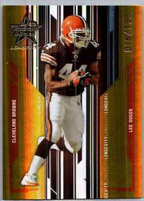 Lee Suggs #23 2005 Leaf Rookies & Stars Longevity Football