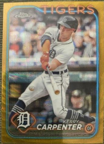 Kerry Carpenter [Gold Wave Refractor] #196