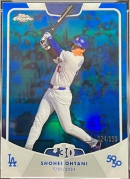 Shohei Ohtani [Blue Refractor] #30