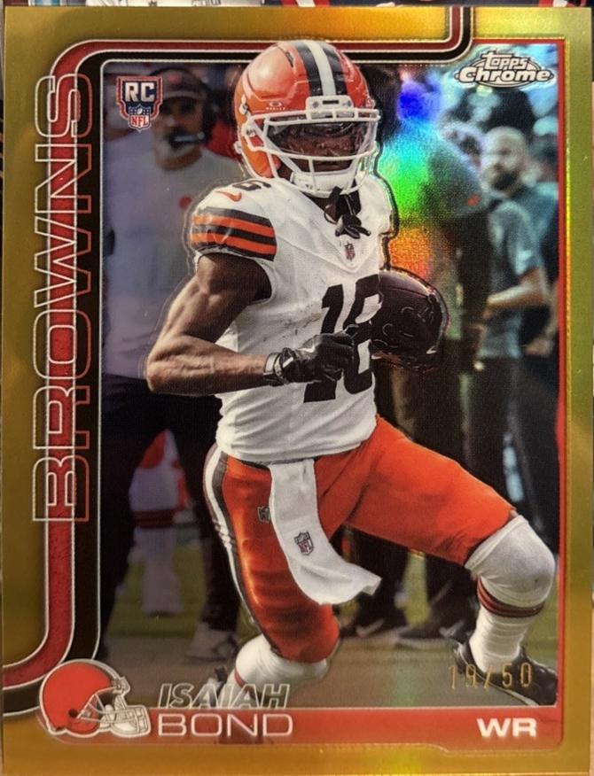Isaiah Bond [Gold Refractor] #341