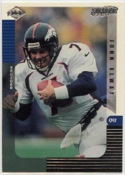 John Elway #37 Football Cards 1999 Collector's Edge Supreme