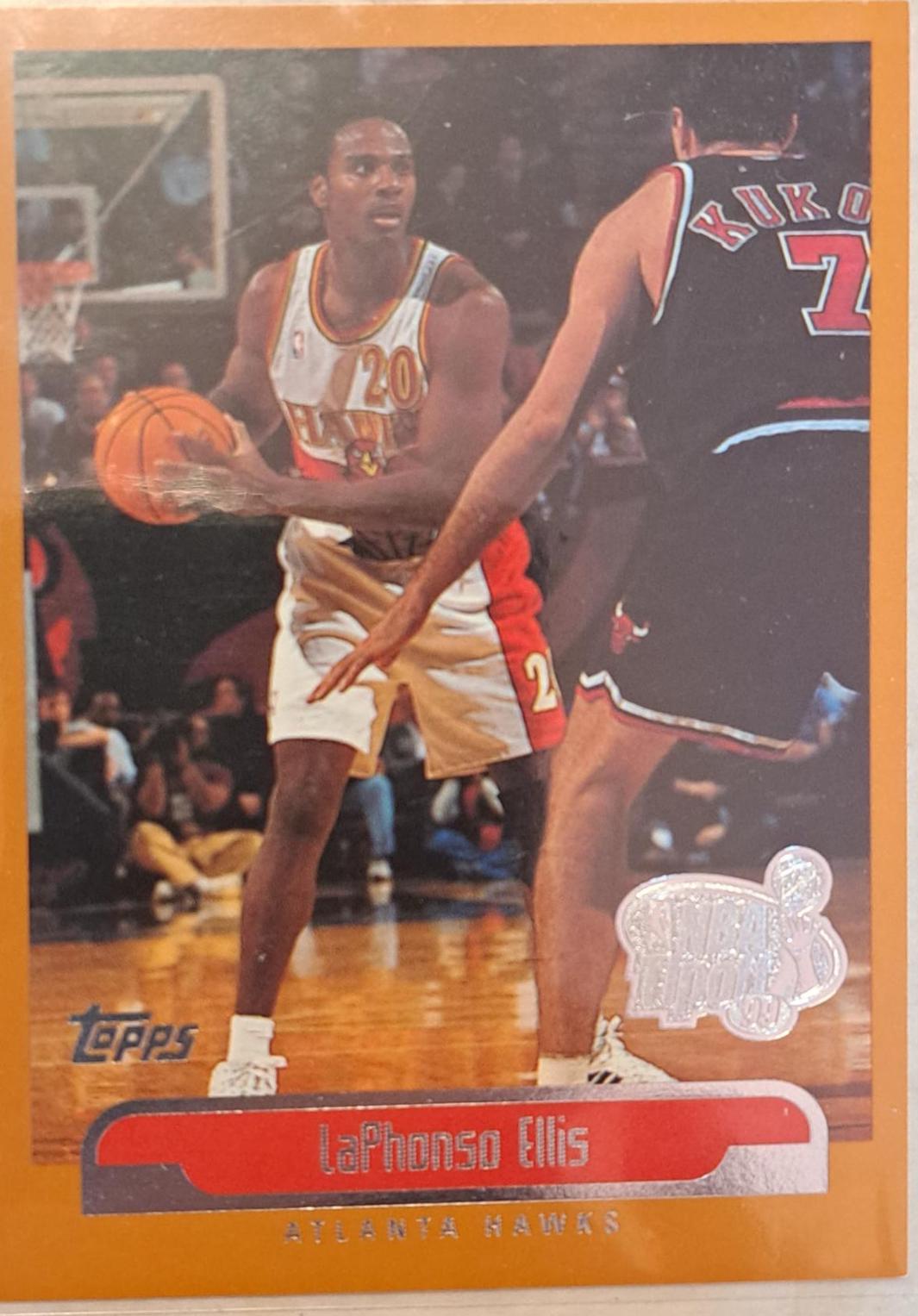 LaPhonso Ellis #4 Basketball Cards 1999 Topps NBA Tipoff