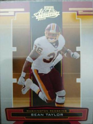 Sean Taylor #150 Football Cards 2005 Playoff Absolute Memorabilia
