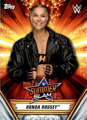Ronda Rousey #24 Wrestling Cards 2019 Topps WWE SummerSlam