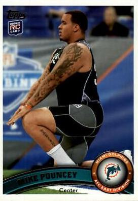 Mike Pouncey #169 Football Cards 2011 Topps