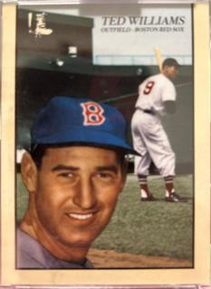 topps project 2020 ted williams #90 - 1954 topps oldmanalan boston Red Sox