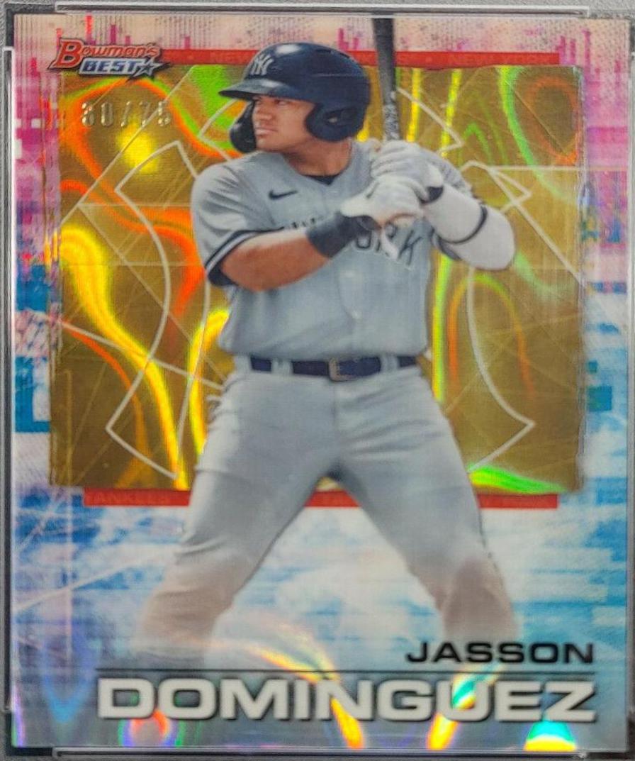 Jasson Dominguez [Gold Lava Refractor] #41