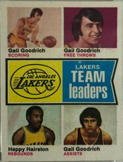 Los Angeles Lakers Team Leaders