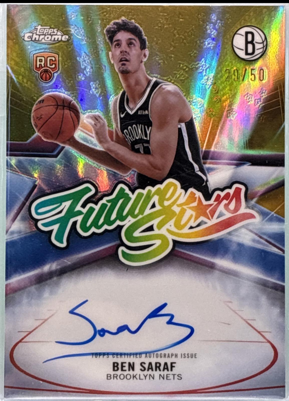 Ben Saraf [Refractor Gold] #FS-BS