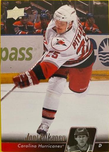 Joni Pitkanen #164 Hockey Cards 2010 Upper Deck