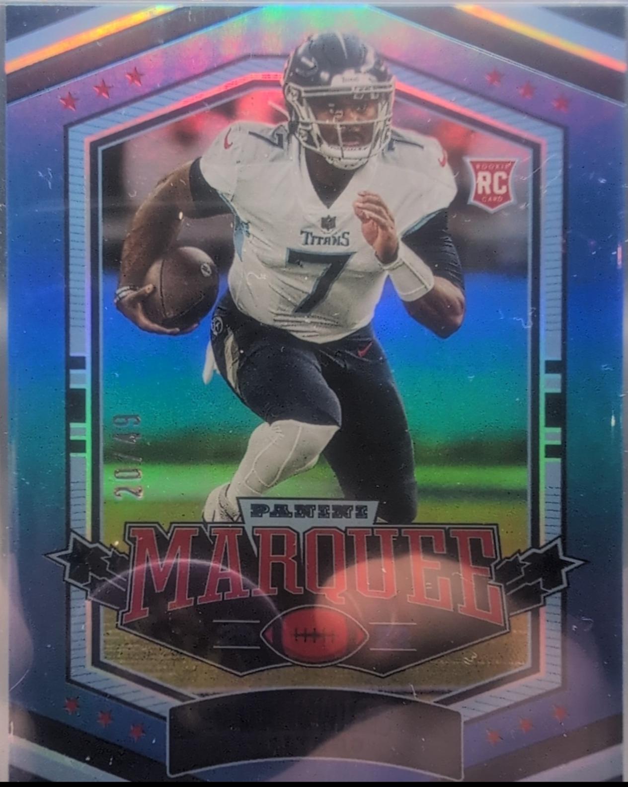 Malik Willis [Blue] #MAR-34