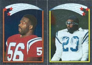 Andre Tippett / Eric Dickerson , VAR- James Lofton Back #141 / 146