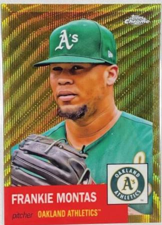 Frankie Montas [Gold Wave Refractor] #289