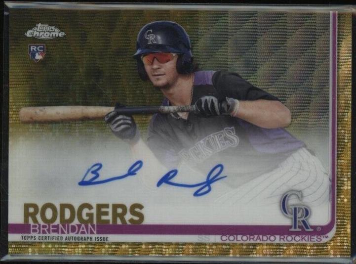 Brendan Rodgers [Gold Wave Refractor] #RA-BR