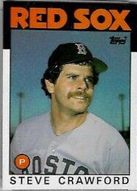 Steve Crawford #91 Baseball Cards 1986 Topps