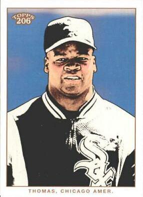 Frank Thomas #33 Baseball Cards 2002 Topps 206