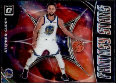 Stephen Curry #13 Basketball Cards 2019 Panini Donruss Optic Fantasy Stars