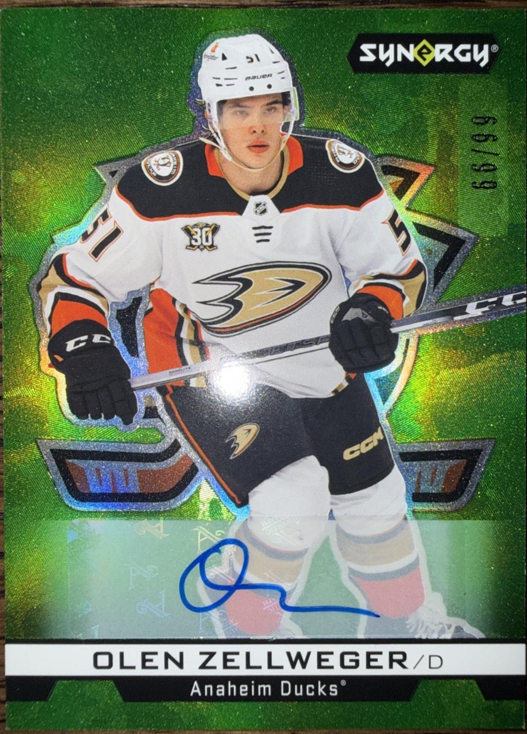 Olen Zellweger [Green Autograph] #IM-66