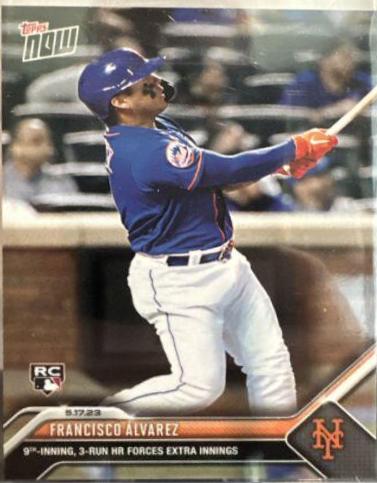 Francisco Alvarez #310 2023 Topps Now Baseball