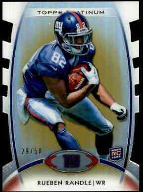 Rueben Randle [Gold Refractor Die Cut] #122