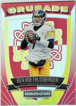 Ben Roethlisberger #3 Football Cards 2017 Panini Rookies & Stars Crusade