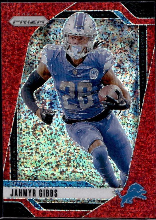 Jahmyr Gibbs [Red Sparkle] #93 Prices | 2024 Panini Prizm